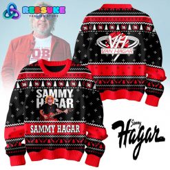 Sammy Hagar Red Rocker 2024 Ugly Christmas Sweater