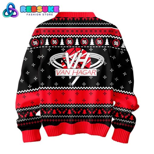 Sammy Hagar Red Rocker 2024 Ugly Christmas Sweater