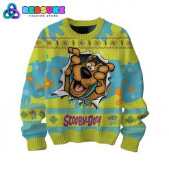 Scooby Doo Ready For Adventure Ugly Christmas Sweater