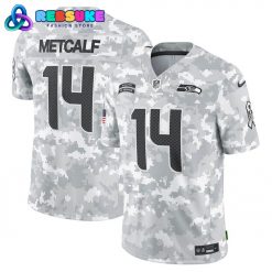 Seattle Seahawks 2024 Arctic Camo Personalized Football Jersey