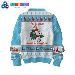 Snoopy Why Santa Has A Naughty List Christmas Sweater