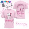 Snoopy x Nike Just Beat It Breast Cancer Warrior Black Shirt