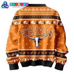 Snoopy x Texas Longhorns Football Ugly Christmas Sweater