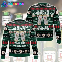 Spaten Its the Most Wonderful time for a Beer Ugly Sweater