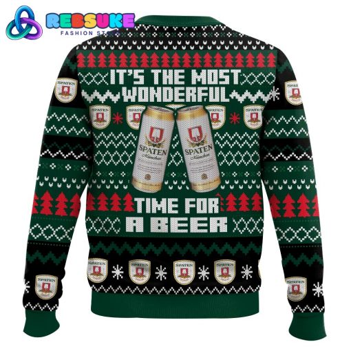 Spaten It’s the Most Wonderful time for a Beer Ugly Sweater