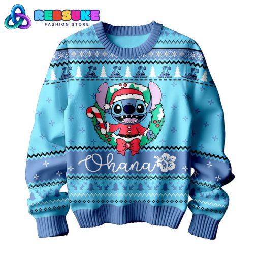 Stitch Disney Merry Christmas 2024 Ugly Sweater