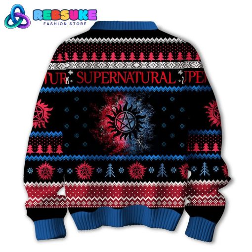 Supernatural TV Series Ugly Christmas Sweater