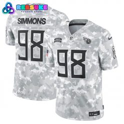 Tennessee Titans 2024 Arctic Camo Personalized Football Jersey