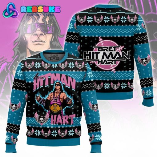 The Hitman Bret Hart Ugly Christmas Sweater