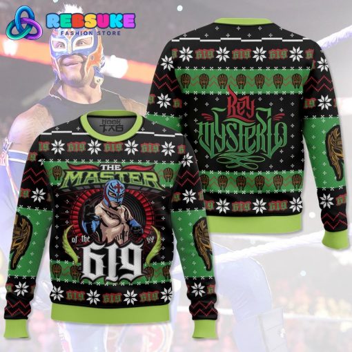 The Master Of The 619 Rey Mysterio Ugly Sweater