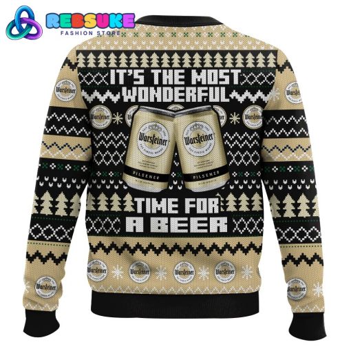 Warsteiner It’s the Most Wonderful time for a Beer Ugly Sweater