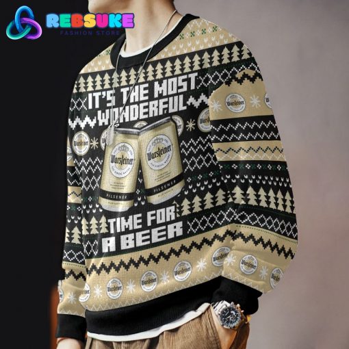 Warsteiner It’s the Most Wonderful time for a Beer Ugly Sweater