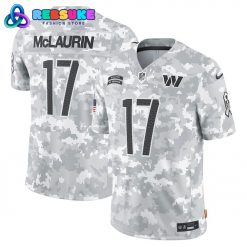 Washington Commanders 2024 Arctic Camo Personalized Football Jersey