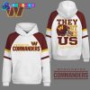 Washington Commanders They Not Like Us Black Hoodie