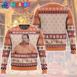 What neck Meme Christmas Ugly Sweater