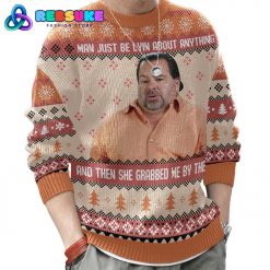 What neck Meme Christmas Ugly Sweater