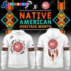 Detroit Pistons Native American Heritage Month Nike Hoodie Set