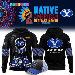 BYU Cougars Native Heritage Hoodie, Cap Celebrate November