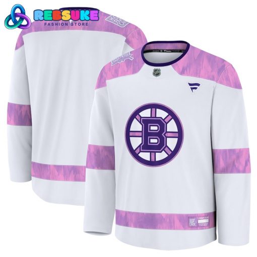 Boston Bruins 2024 Hockey Fights Cancer Jersey