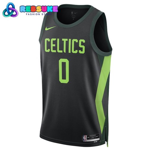 Boston Celtics Nike City Edition 2024/25 Player Basketball Jersey