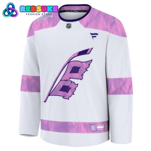 Carolina Hurricanes 2024 Hockey Fights Cancer Jersey