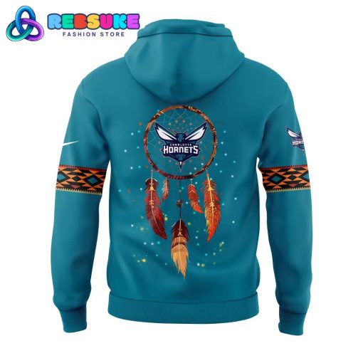 Charlotte Hornets Native American Heritage Month Nike Hoodie Set