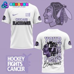 Chicago Blackhawks Your Fight Is Our Fight White Shirt