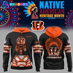 Cincinnati Bengals NFL Native American Heritage 2024 Hoodie