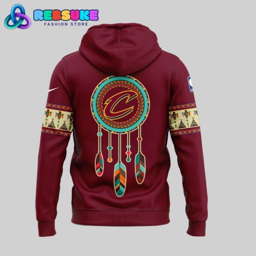 Cleveland Cavaliers Native American Heritage Month Nike Hoodie