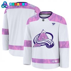 Colorado Avalanche 2024 Hockey Fights Cancer Jersey