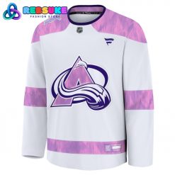 Colorado Avalanche 2024 Hockey Fights Cancer Jersey