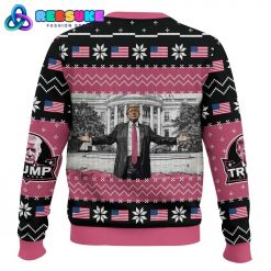 Daddys Home Trump Christmas Ugly Sweater