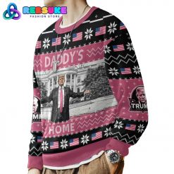 Daddys Home Trump Christmas Ugly Sweater