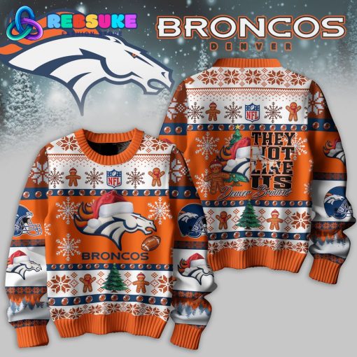 Denver Broncos NFL 2024 Ugly Christmas Sweater