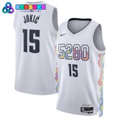 Denver Nuggets Nike City Edition 202425 Player Basketball Jersey