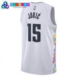 Denver Nuggets Nike City Edition 202425 Player Basketball Jersey