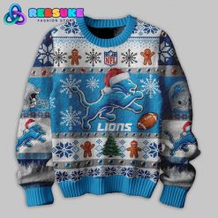 Detroit Lions NFL 2024 Ugly Christmas Sweater