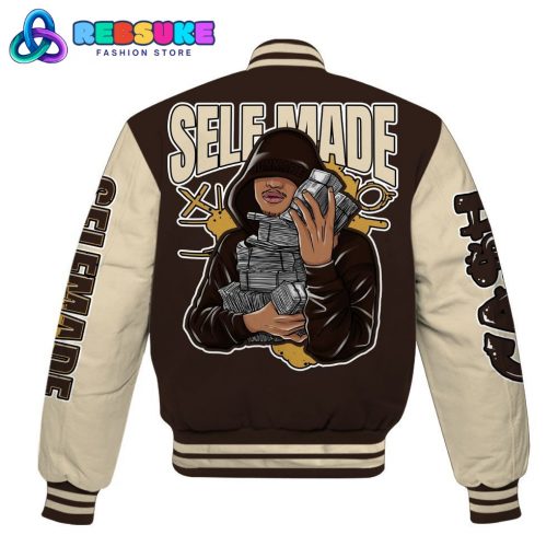 Dunkare 2025 Retro Earth 5s Varsity Jacket