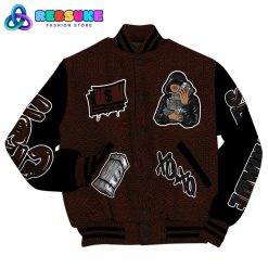 Dunkare Halloween Skull 2024 Varsity Jacket