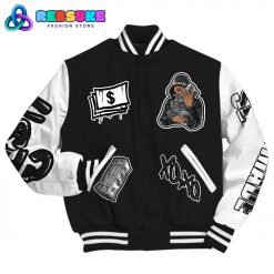 Dunkare Black Cat 3s Varsity Jacket