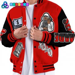 Dunkare Fire Red 6s Varsity Jacket