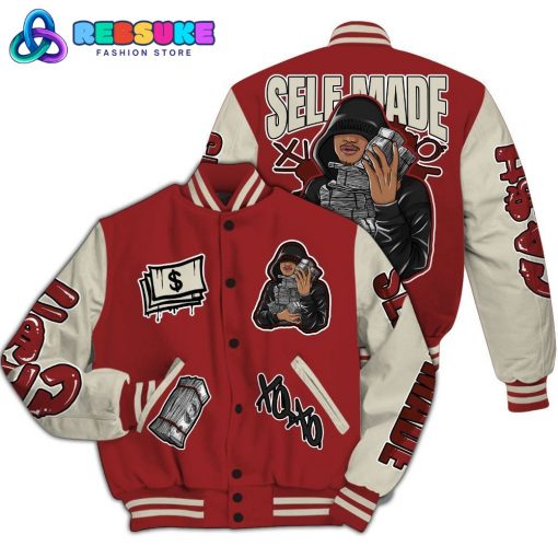 Dunkare High 85 Bred 1s Varsity Jacket