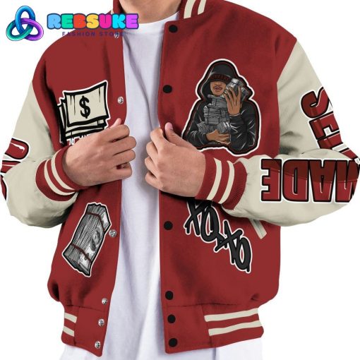 Dunkare High 85 Bred 1s Varsity Jacket