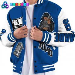 Dunkare Low 85 Royal 1s Varsity Jacket