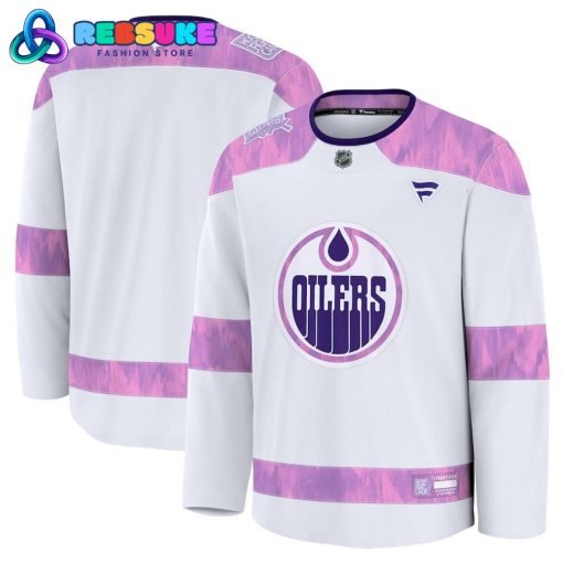 Edmonton Oilers 2024 Hockey Fights Cancer Jersey