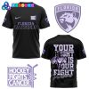 Chicago Blackhawks Your Fight Is Our Fight Purple Shirt