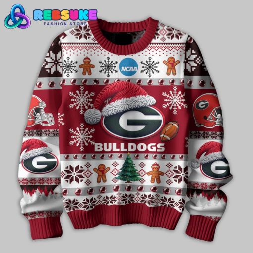 Georgia Bulldogs NCAA 2024 Ugly Christmas Sweater