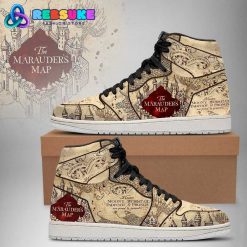 Harry Potter The Marauders Map Nike Air Jordan 1