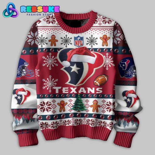 Houston Texans NFL 2024 Ugly Christmas Sweater