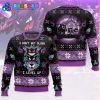 Back Goku Super Saiyan Rose Christmas Ugly Sweater